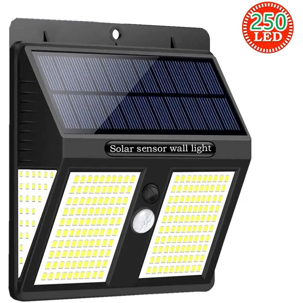 146/250LED Street Lamp Solar Outdoor Durable Eco-Friendly Home Wall Light Walkway Lights Motion Sensor
146/250LED Street Lamp Solar Outdoor Durable Eco-Friendly Home Wall Light Walkway Lights Motion Sensor