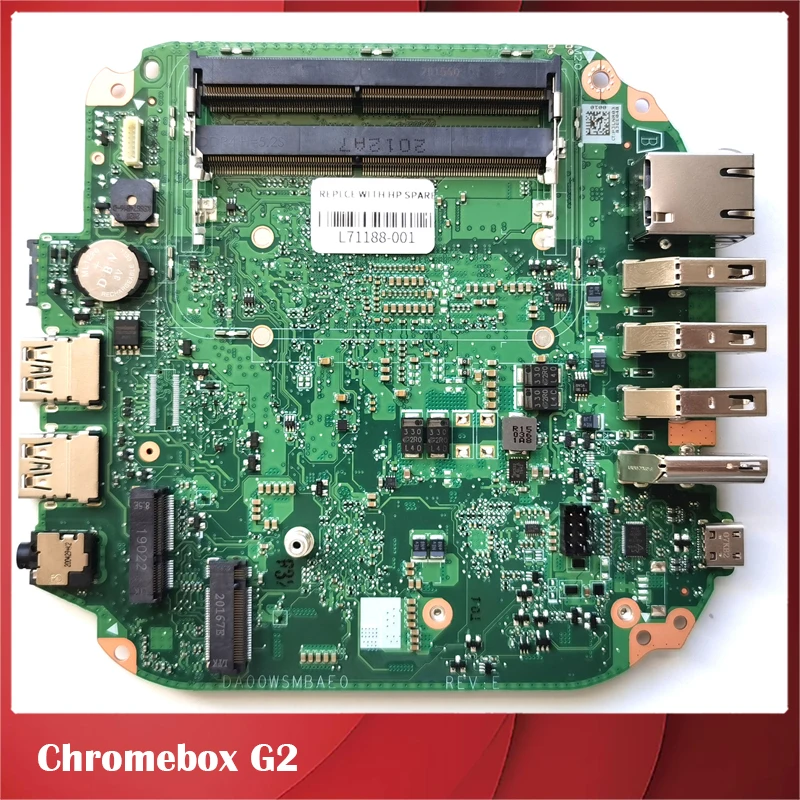 Original Mini Machine Motherboard For HP Chromebox G2 L71188-001 DA00WSMBAD1 Perfect Test,Good Quality
Original Mini Machine Motherboard For HP Chromebox G2 L71188-001 DA00WSMBAD1 Perfect Test,Good Quality