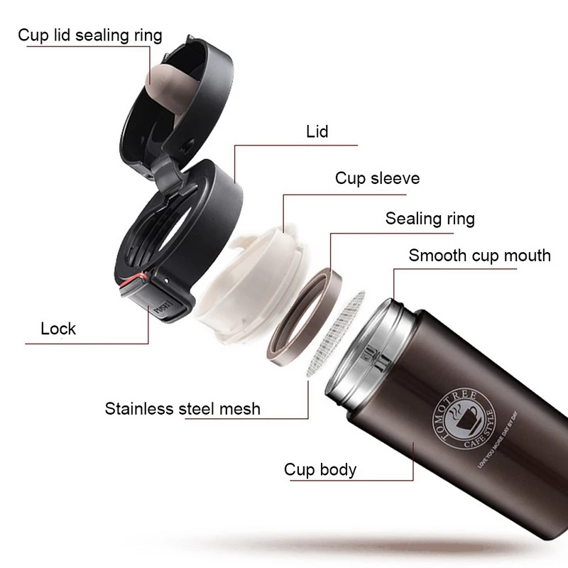 Thermos Coffee Mug Double Wall Stainless Steel Tumbler Vacuum Flask bottle thermo Tea mug Travel thermos mug Thermocup
Thermos Coffee Mug Double Wall Stainless Steel Tumbler Vacuum Flask bottle thermo Tea mug Travel thermos mug Thermocup