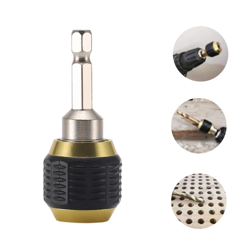 60mm Hexagonal Shank Quick Coupling 1/4 Inner Hex Self-locking Connecting Rod Drill Bit Holder Drill Chuck Adapter Power Tools
60mm Hexagonal Shank Quick Coupling 1/4 Inner Hex Self-locking Connecting Rod Drill Bit Holder Drill Chuck Adapter Power Tools