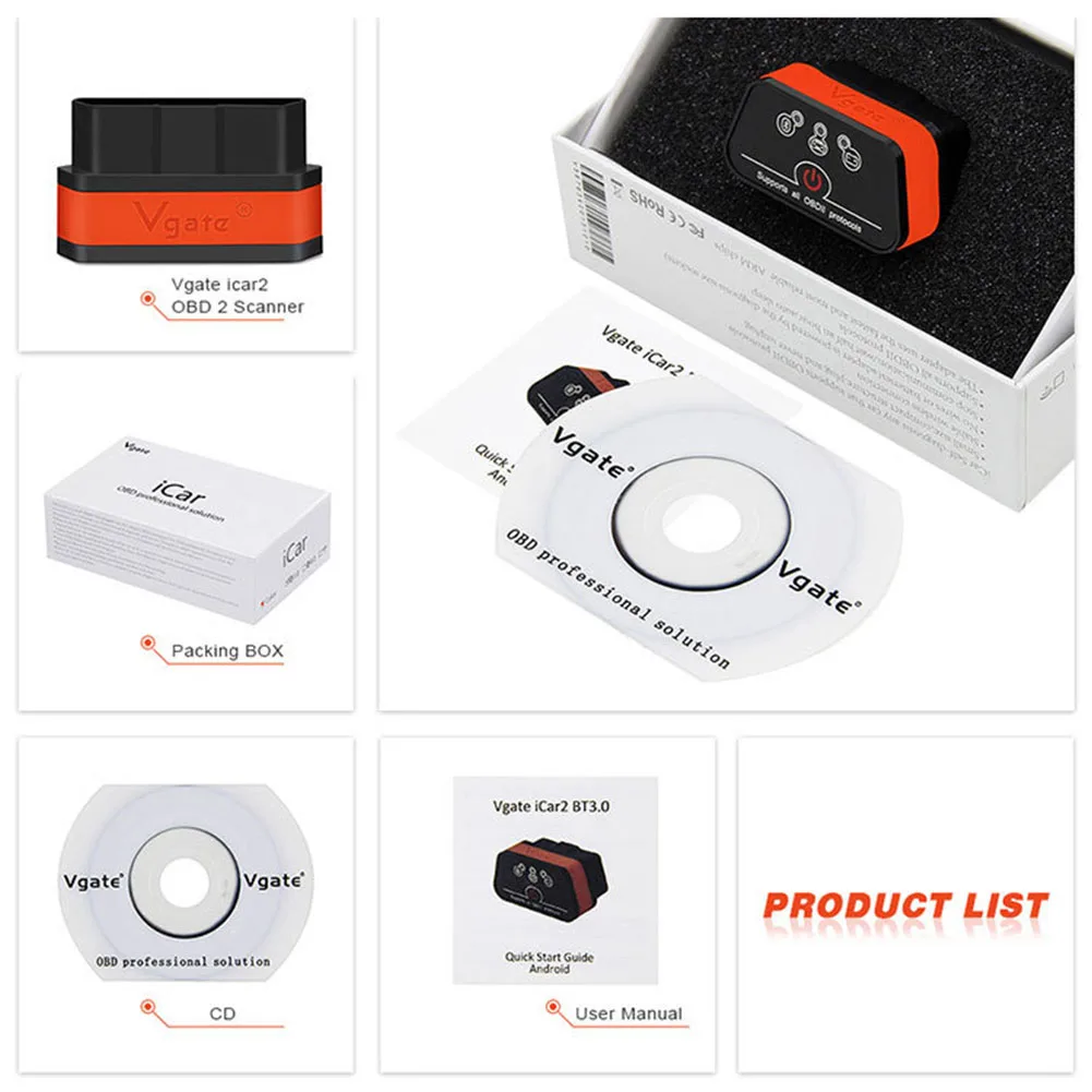 5 шт. ICar 2 Bluetooth/Wifi OBD2 Диагностический Инструмент OBD 2 сканер Mini WiFi для Android/IOS/ПК считыватель кодов автомобильный диагностический инструмент
5 шт. ICar 2 Bluetooth/Wifi OBD2 Диагностический Инструмент OBD 2 сканер Mini WiFi для Android/IOS/ПК считыватель кодов автомобильный диагностический инструмент