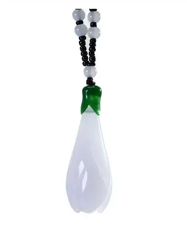 Exclusive design natural handmade Hetian white jade flower pendant necklace female models magnolia pendant
Exclusive design natural handmade Hetian white jade flower pendant necklace female models magnolia pendant