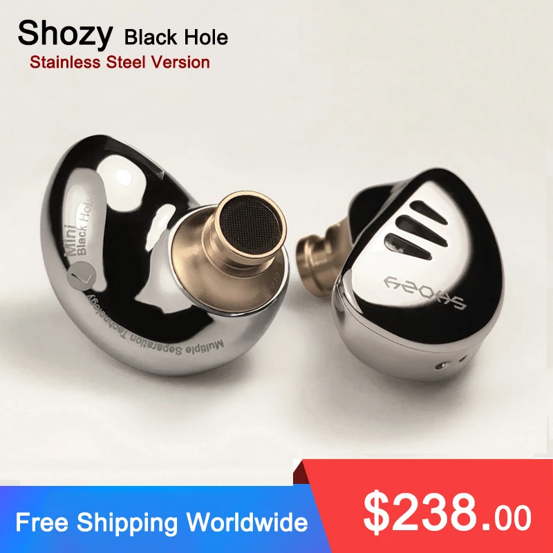 Наушники-вкладыши Shozy Luster с динамическим приводом из нержавеющей стали, Hi-Fi музыкальные вкладыши в уши для наушников, съемный кабель, черное ...
Наушники-вкладыши Shozy Luster с динамическим приводом из нержавеющей стали, Hi-Fi музыкальные вкладыши в уши для наушников, съемный кабель, черное ...