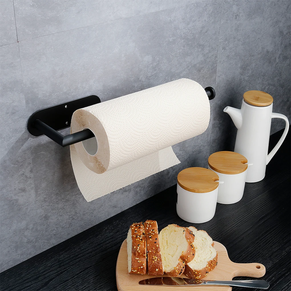 Stainless Steel Tissue Non-drilling Holders Shelf Space Saving Roll Lengthen Self-adhesive Stands Storage Organizers
Stainless Steel Tissue Non-drilling Holders Shelf Space Saving Roll Lengthen Self-adhesive Stands Storage Organizers
