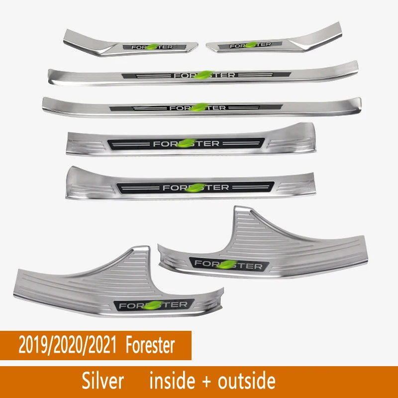 Car Styling Door Welcome pedal Threshold Bar cover trim strips For Subaru Forester 2019 2020 2021
Car Styling Door Welcome pedal Threshold Bar cover trim strips For Subaru Forester 2019 2020 2021