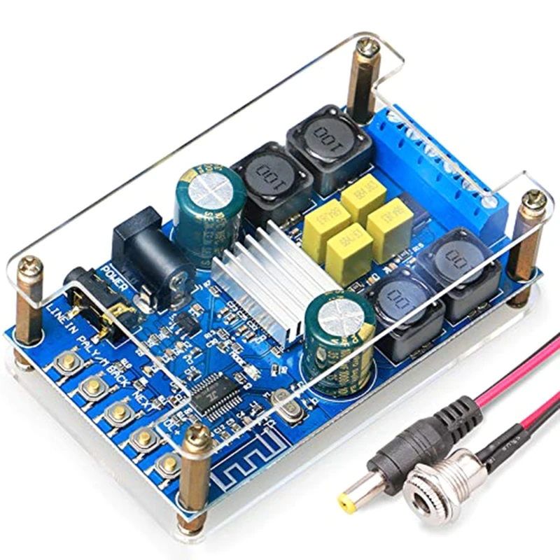 P82F Stereo Sound Digital Audio Amplifier Board Bluetooth Power Amplifier Module ZK-502B
P82F Stereo Sound Digital Audio Amplifier Board Bluetooth Power Amplifier Module ZK-502B