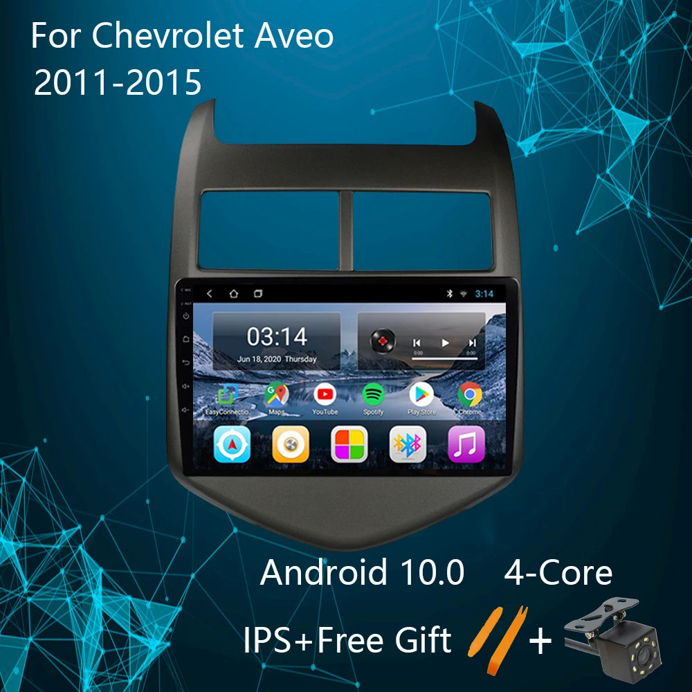 For Chevrolet Aveo Sonic 2011-2015 Android 10 Car GPS Multimedia Video Player 2GB+32GB Mirror Link Carplay Bluetooth SWC OBD USB
For Chevrolet Aveo Sonic 2011-2015 Android 10 Car GPS Multimedia Video Player 2GB+32GB Mirror Link Carplay Bluetooth SWC OBD USB