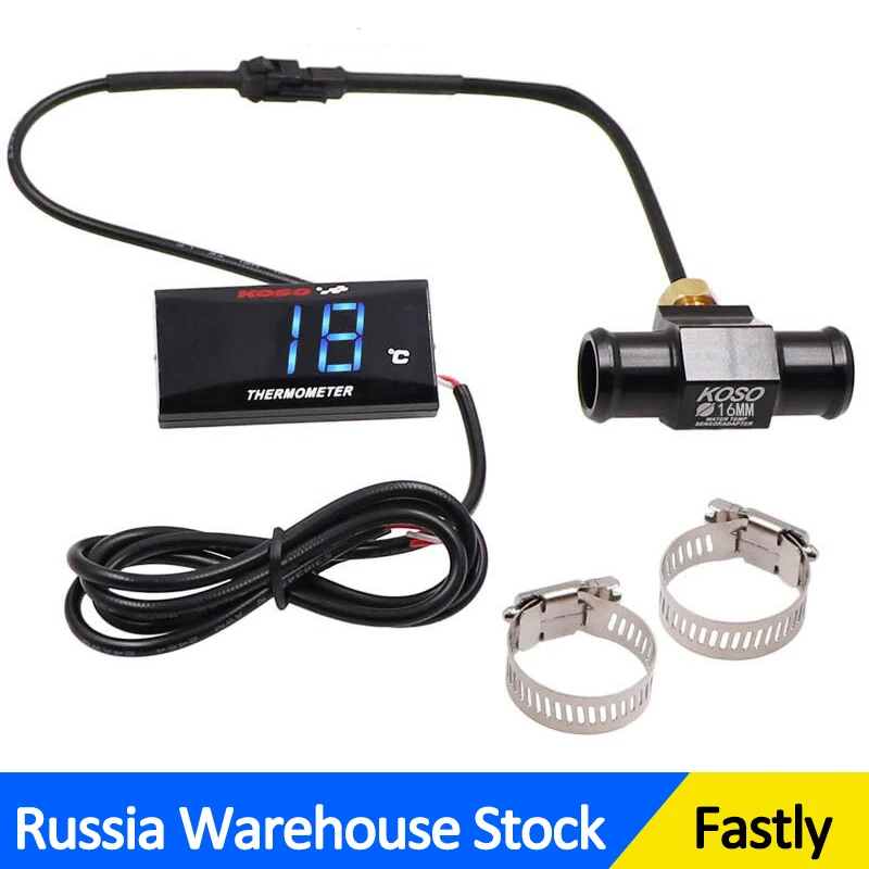 KOSO Motorcycle Thermometer For YAMXHA NMAX XMAX TMAX LED Digital Display Water Temperature Adapter Sensor Accessories Set
KOSO Motorcycle Thermometer For YAMXHA NMAX XMAX TMAX LED Digital Display Water Temperature Adapter Sensor Accessories Set