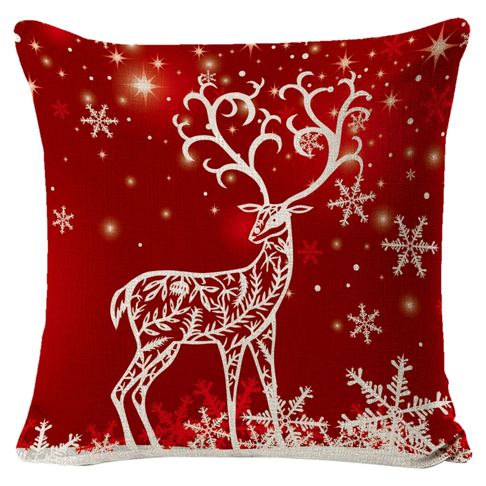 45x45cm Cotton Linen Merry Christmas Sofa Pillowcase Cushion Covers Decorative Christmas Pillow Cases Cover Home Decor
45x45cm Cotton Linen Merry Christmas Sofa Pillowcase Cushion Covers Decorative Christmas Pillow Cases Cover Home Decor