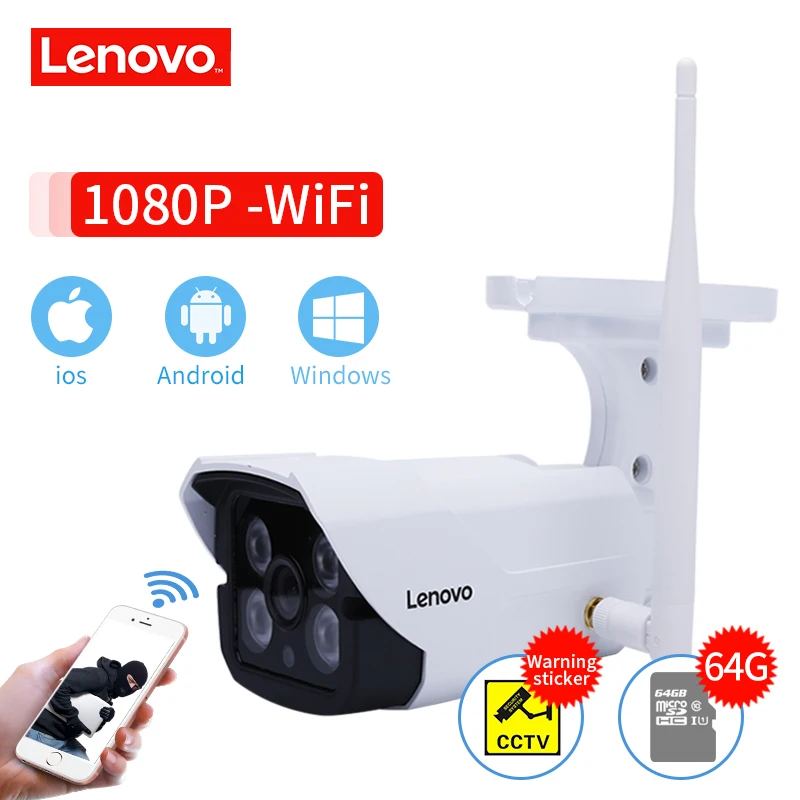 Ip-камера LENOVO, инфракрасная камера видеонаблюдения с Wi-Fi и разрешением 1080p, водонепроницаемая камера ночного видеонаблюдения со встроенной п...
Ip-камера LENOVO, инфракрасная камера видеонаблюдения с Wi-Fi и разрешением 1080p, водонепроницаемая камера ночного видеонаблюдения со встроенной п...
