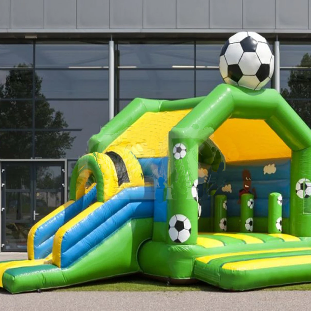 inflatable bouncy house with slide inflatable soccer theme trampoline for kids
inflatable bouncy house with slide inflatable soccer theme trampoline for kids