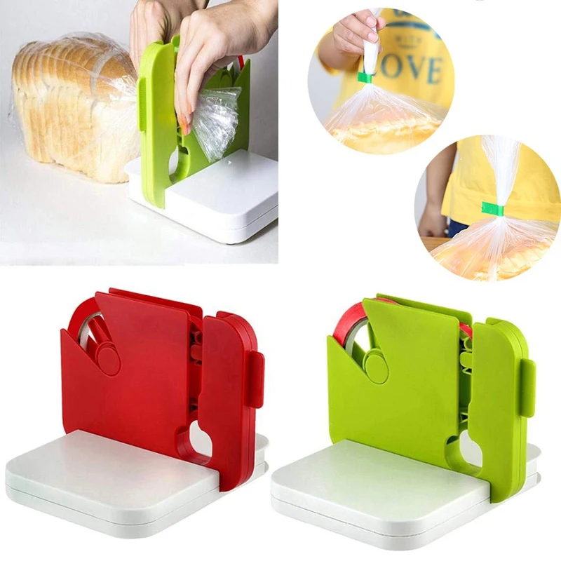 Portable Bag Sealer Plastic Bag Sealer With Tape Food Saver Sealing Device Kitchen Gadgets Tools 1 Piece
Portable Bag Sealer Plastic Bag Sealer With Tape Food Saver Sealing Device Kitchen Gadgets Tools 1 Piece