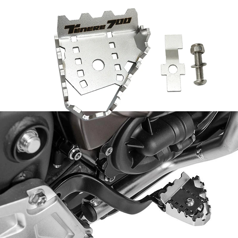For YAMAHA TENERE 700 Tenere700 XTZ 700 T700 Brake Lever Extension Pedal Step Tip Plate Enlarge Extender Motorcycle Accessories
For YAMAHA TENERE 700 Tenere700 XTZ 700 T700 Brake Lever Extension Pedal Step Tip Plate Enlarge Extender Motorcycle Accessories