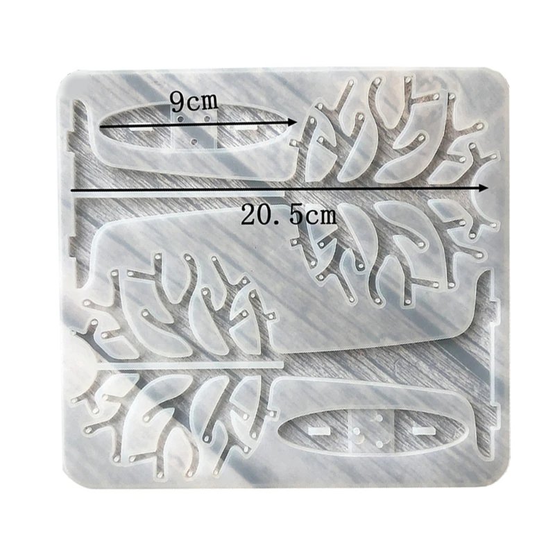 Christmas Tree Earrings Display Shelf Epoxy Resin Mold Pendant Necklace Showing Stand Rack Decorations Silicone Mould
Christmas Tree Earrings Display Shelf Epoxy Resin Mold Pendant Necklace Showing Stand Rack Decorations Silicone Mould