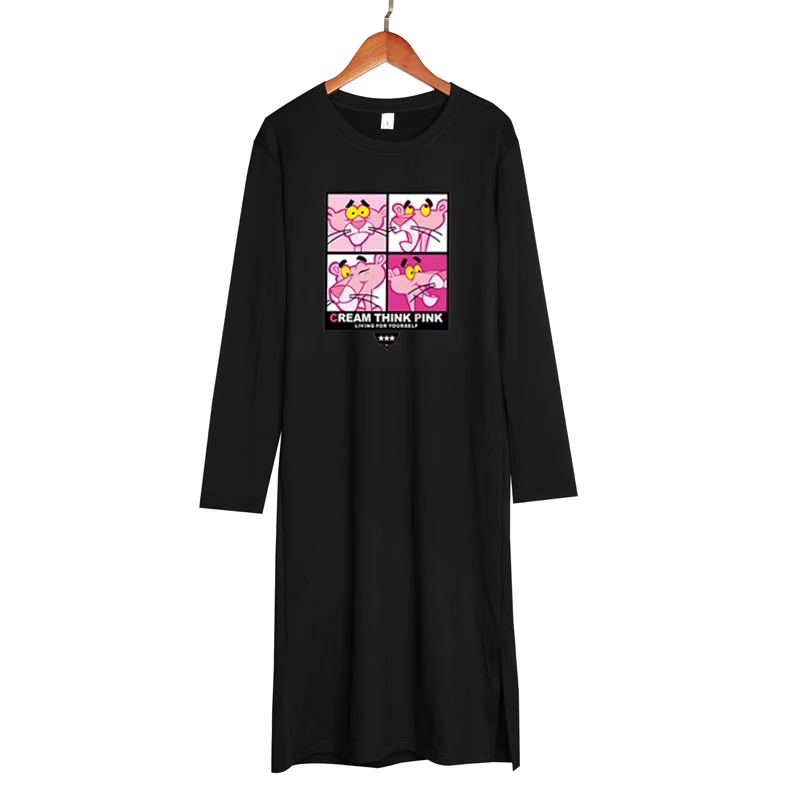 Plus Size Cartoon Print Women Dress Korean 90s Long Sleeve Loose Female Clothes Midi Tshirt Dresses Casual Autumn 2021 Vestidos
Plus Size Cartoon Print Women Dress Korean 90s Long Sleeve Loose Female Clothes Midi Tshirt Dresses Casual Autumn 2021 Vestidos