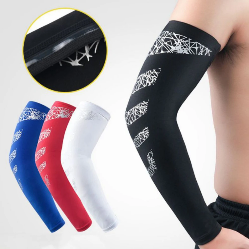 1PC UV Protection Arm Sleeves Running Cycling Basketball Elbow Pad Sports Quick Dry Arm Warmers Sportswear
1PC UV Protection Arm Sleeves Running Cycling Basketball Elbow Pad Sports Quick Dry Arm Warmers Sportswear