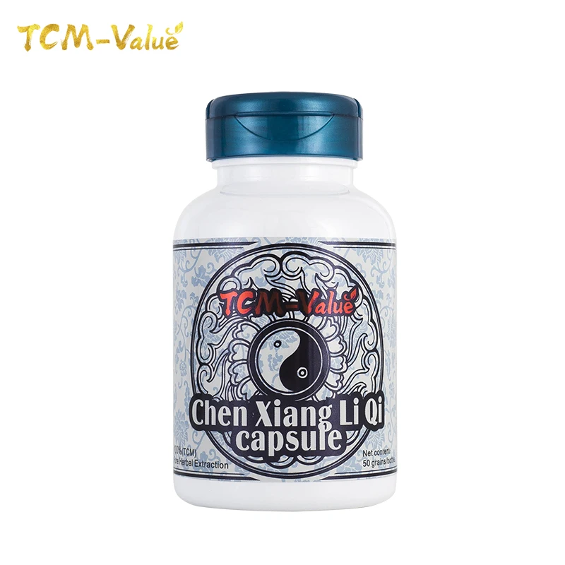 TCM-Value Chen Xiang Li Qi Capsule, Removing stagnation and promoting qi, for spleen and stomach disharmony, Qi depression
TCM-Value Chen Xiang Li Qi Capsule, Removing stagnation and promoting qi, for spleen and stomach disharmony, Qi depression