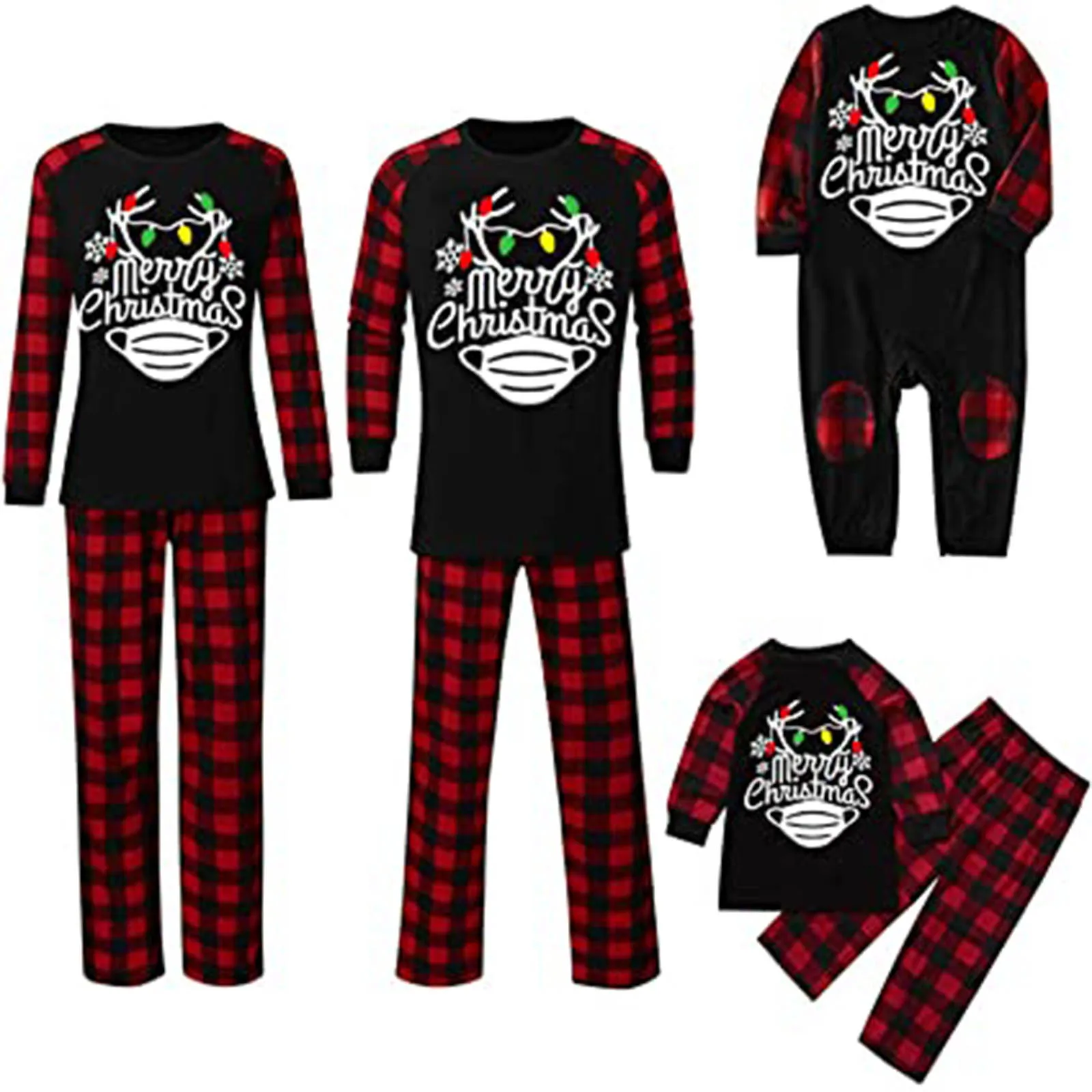 2020 Christmas Family Matching Pajamas Sets Plaid Sleepwear Loungewear SP99
2020 Christmas Family Matching Pajamas Sets Plaid Sleepwear Loungewear SP99