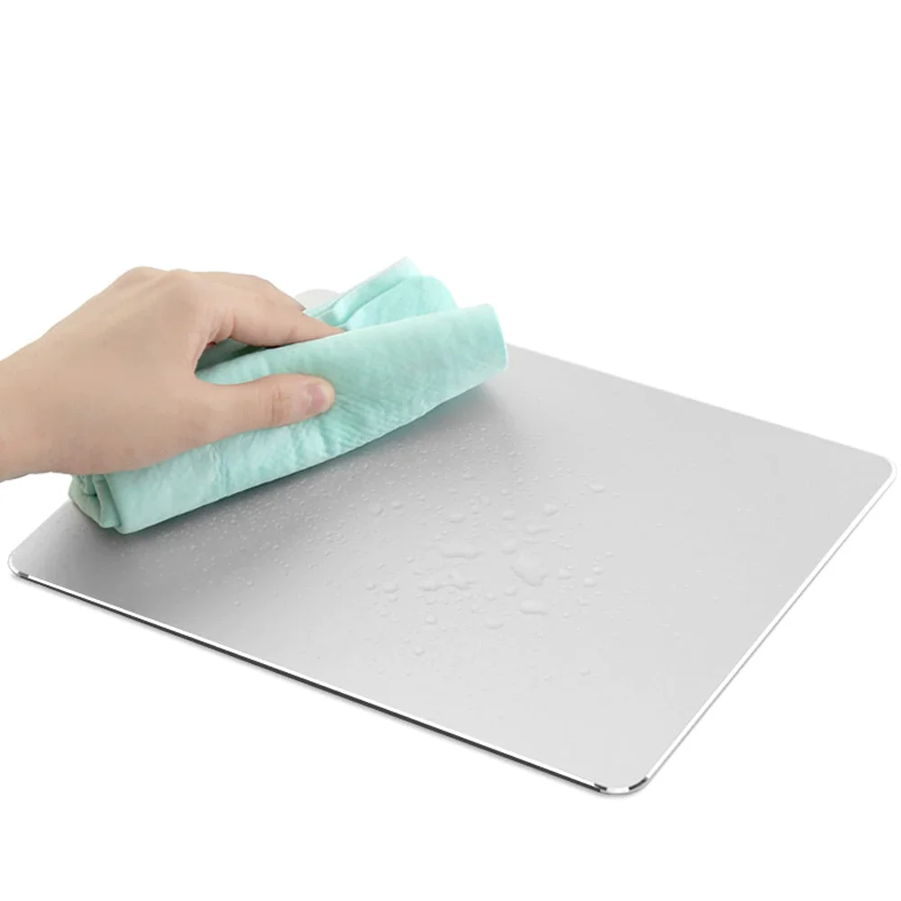 FOR Magic Thin Mouse Pad Metal Aluminum Mat Hard Smooth Mousead Double Side Waterproof Fast And Accurate Control for Office Home
FOR Magic Thin Mouse Pad Metal Aluminum Mat Hard Smooth Mousead Double Side Waterproof Fast And Accurate Control for Office Home