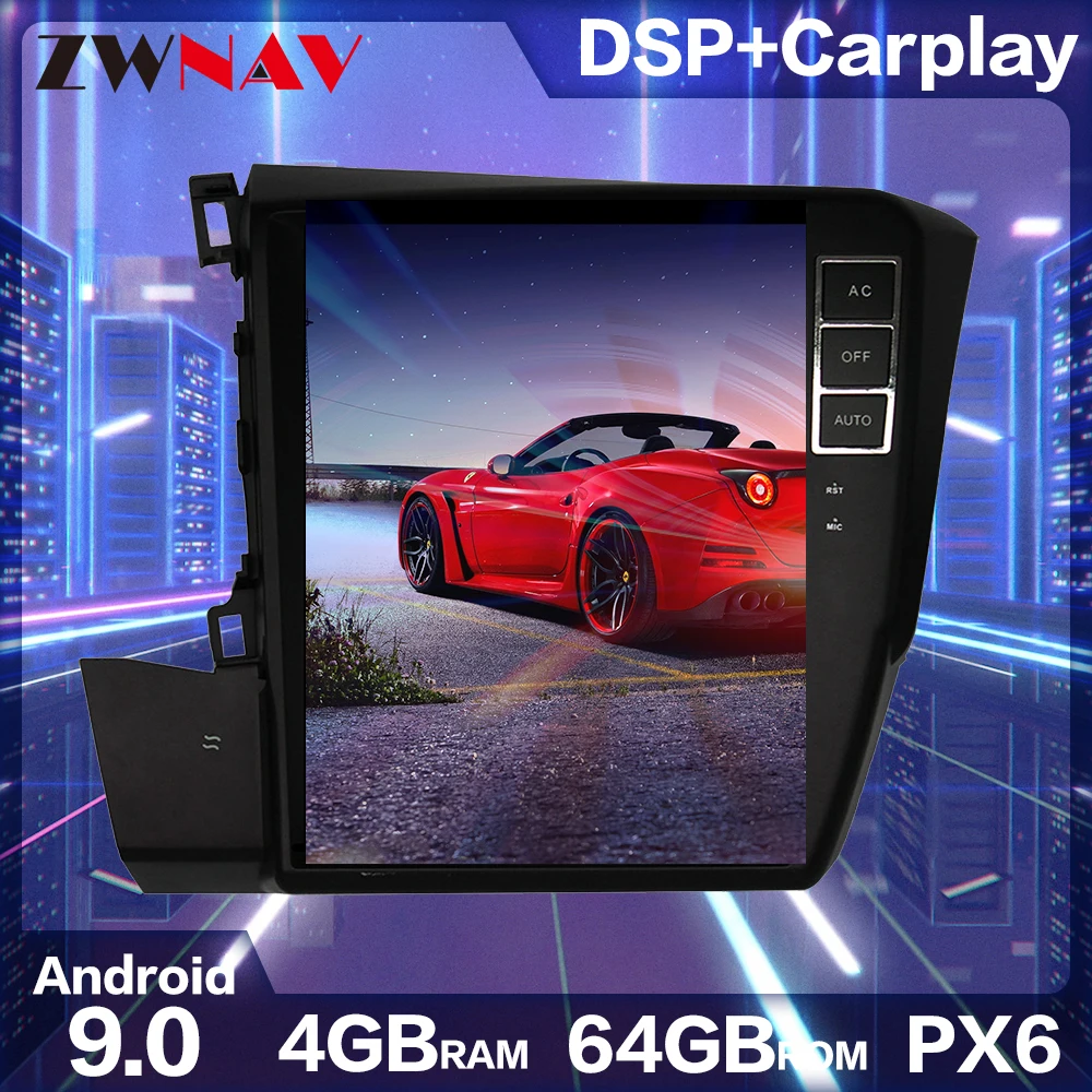 Android 9.0 px6 Tesla style Car DVD Player GPS Navigation For Honda Civic 2012 Head Unit Multimedia player tape recorder Stereo
Android 9.0 px6 Tesla style Car DVD Player GPS Navigation For Honda Civic 2012 Head Unit Multimedia player tape recorder Stereo