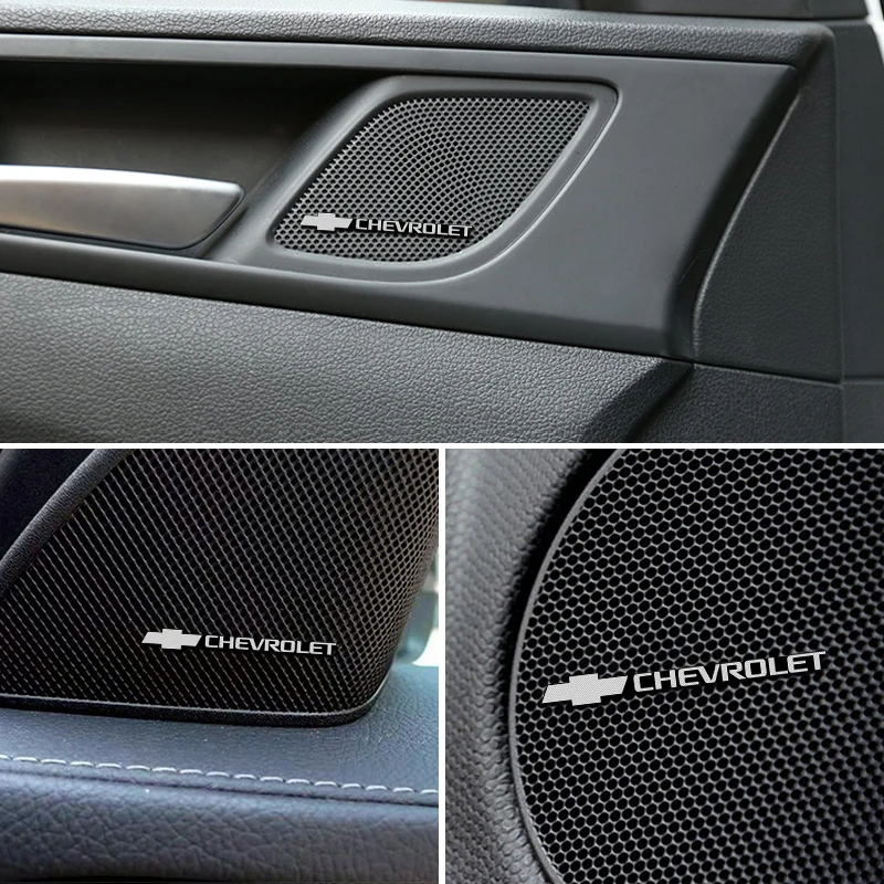 4 шт. автомобильные наклейки-эмблемы для Chevrolet Cruze Aveo Captiva Lacetti | Автомобили и