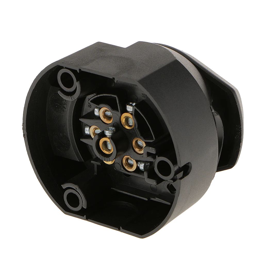 7 pin медный короткий буксировочный караван розетка адаптер ПВХ черный
7 pin медный короткий буксировочный караван розетка адаптер ПВХ черный