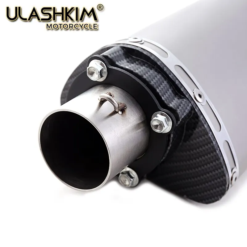 Universal Motorcycle Motorbike Modified Exhaust Pipe Muffler 51 Caliber Exhaust 300 Triangle 600
Universal Motorcycle Motorbike Modified Exhaust Pipe Muffler 51 Caliber Exhaust 300 Triangle 600