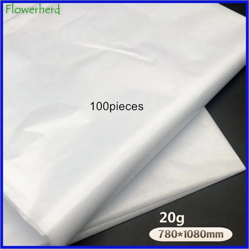 100pcs 780x1080mm 20g White Glossy Wax Paper Garment Wrapping Paper Gift Box Lining Paper Translucent Food Grade Packaging Paper
100pcs 780x1080mm 20g White Glossy Wax Paper Garment Wrapping Paper Gift Box Lining Paper Translucent Food Grade Packaging Paper