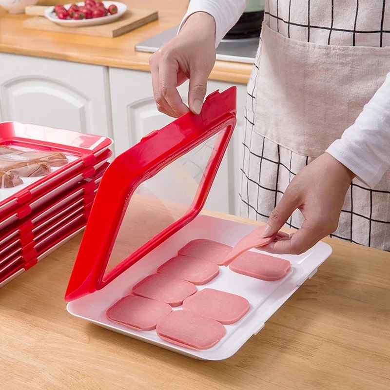 Vacuum Seafood Fresh-Keeping Tray Refrigerator Food Fresh-Keeping Box Fresh-Keeping Cover Sealing Film Household Fruit Tray
Vacuum Seafood Fresh-Keeping Tray Refrigerator Food Fresh-Keeping Box Fresh-Keeping Cover Sealing Film Household Fruit Tray