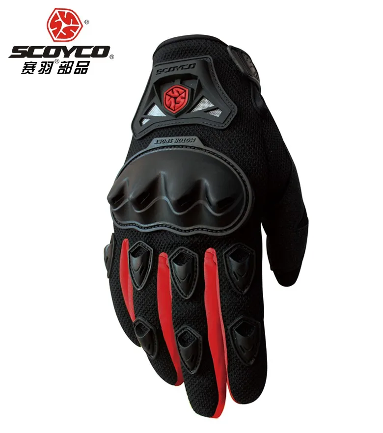 

Mens Womens Scoyco Motorcycle Gloves Knight Full Finger Winter Windproof Motocross Gloves Half Finger Moto Race Gloves
