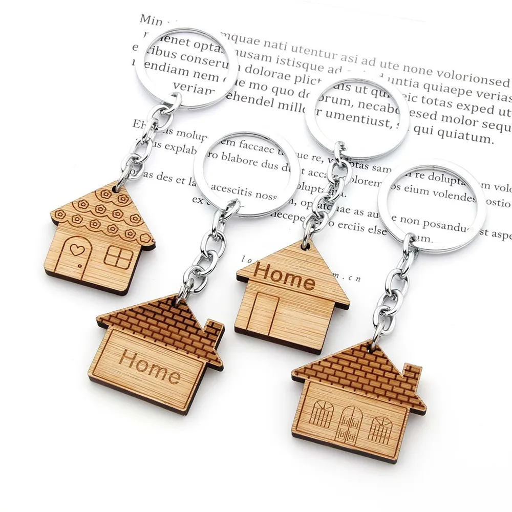 House Key Chain Wood Keychain Housewarming Gift New Home Engraved Key Ring First House Warming Favors Promotion Gifts
House Key Chain Wood Keychain Housewarming Gift New Home Engraved Key Ring First House Warming Favors Promotion Gifts