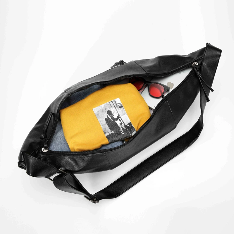 Large Capacity Single Shoulder Bag for Men Travel Pack Soft Leather PU Simple Fashion Crossbody Bags Waterproof Hobos Bags Trend
Large Capacity Single Shoulder Bag for Men Travel Pack Soft Leather PU Simple Fashion Crossbody Bags Waterproof Hobos Bags Trend
