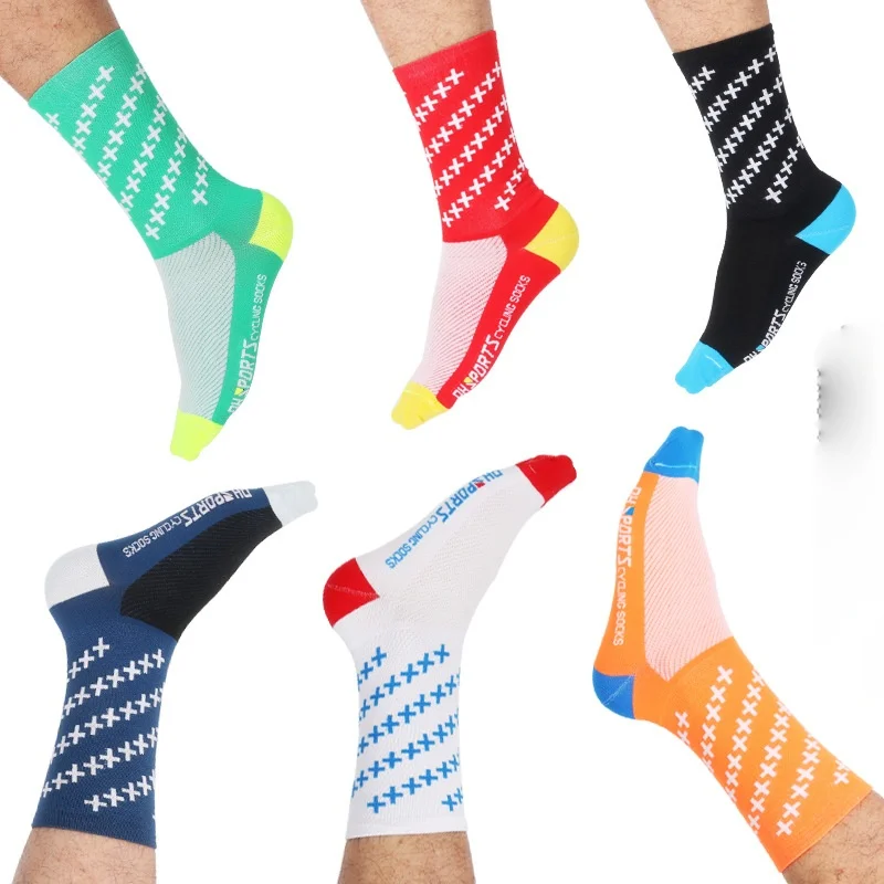 1 Pcs New Style Cycling Socks, Mid-tube Sports Running Wear-resistant Breathable Outdoor Hiking Socks
1 Pcs New Style Cycling Socks, Mid-tube Sports Running Wear-resistant Breathable Outdoor Hiking Socks