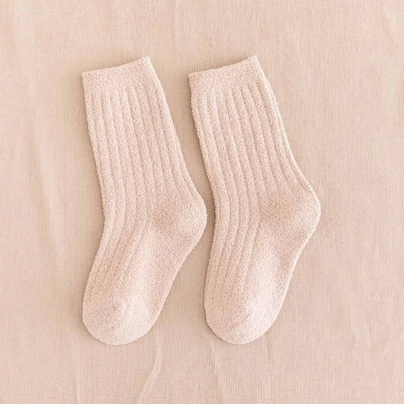 New Winter Warm Thicken Coral Fleece Candy Colors Baby Floor Socks Fleece Sock Boy /girls 0-8Years
New Winter Warm Thicken Coral Fleece Candy Colors Baby Floor Socks Fleece Sock Boy /girls 0-8Years