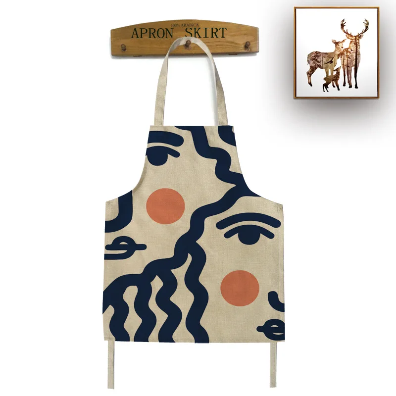 Linens Nordic Apron For Kitchen Home Washable Cooking Baking Cleaning Tools Fashion Printed Pattern Home Women Kitchen Apron
Linens Nordic Apron For Kitchen Home Washable Cooking Baking Cleaning Tools Fashion Printed Pattern Home Women Kitchen Apron