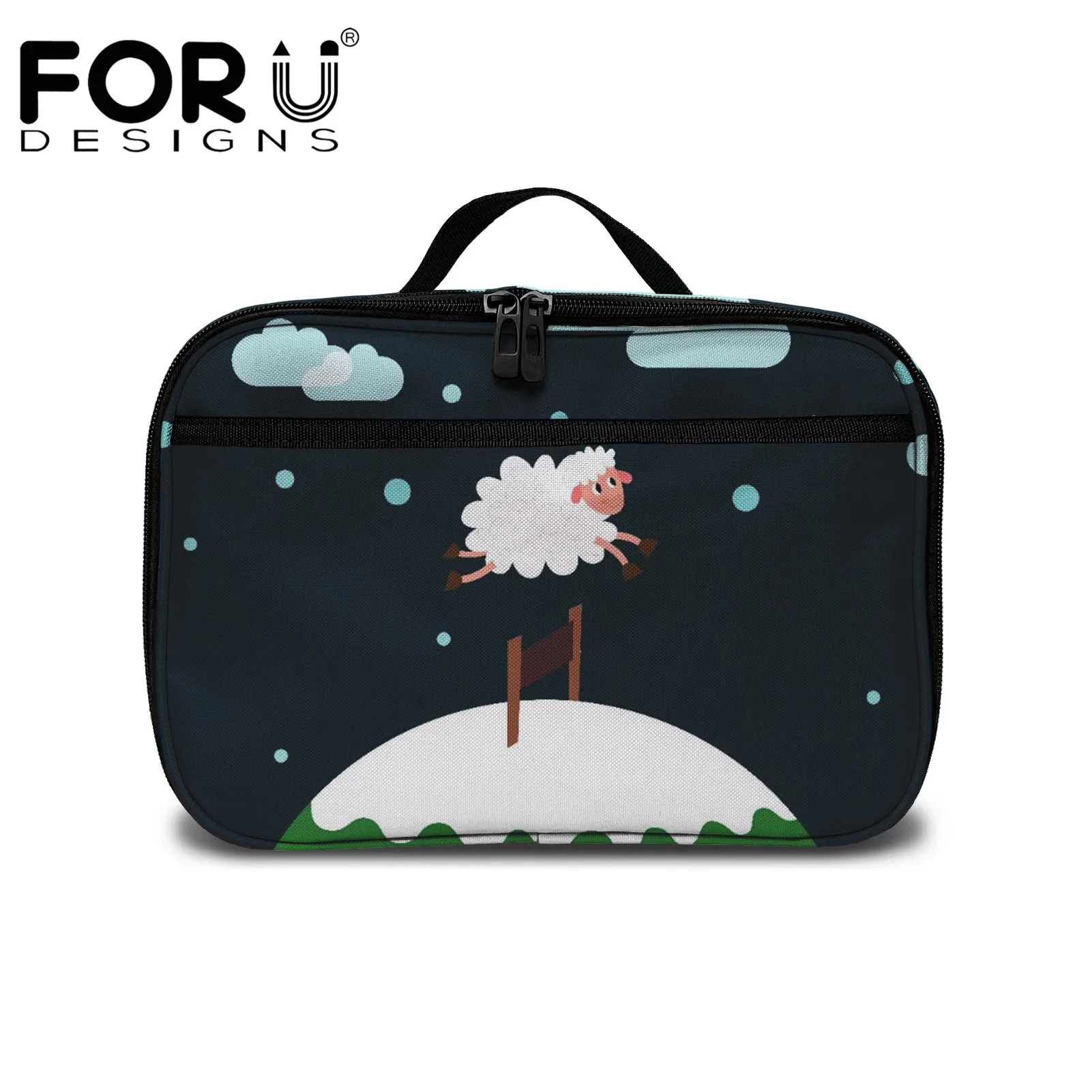 FORUDESIGNS, школьная сумка для ланча с милыми овечьими узорами, сумка для ланча, многоразовый контейнер для еды, Женская Изолированная охлаждающ...
FORUDESIGNS, школьная сумка для ланча с милыми овечьими узорами, сумка для ланча, многоразовый контейнер для еды, Женская Изолированная охлаждающ...