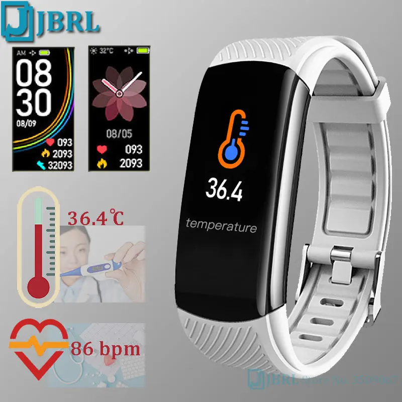 Sport Smart Watch Women Body Temperature Measure Smart band Men Smartwatch Android IOS ReartRate Fitness Tracker Smart Bracelet
Sport Smart Watch Women Body Temperature Measure Smart band Men Smartwatch Android IOS ReartRate Fitness Tracker Smart Bracelet