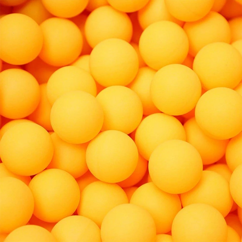 50 pcs 40 mm table tennis training balls, ping pong balls, Yelow/White Ran