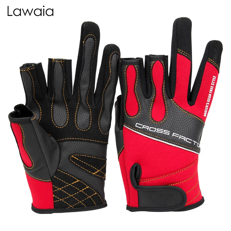 Lawaia Fishing Gloves Three Fingers Exposed Fishing Special Gloves Male Breathable Waterproof Non-slip Wear Professional Fishing
Lawaia Fishing Gloves Three Fingers Exposed Fishing Special Gloves Male Breathable Waterproof Non-slip Wear Professional Fishing