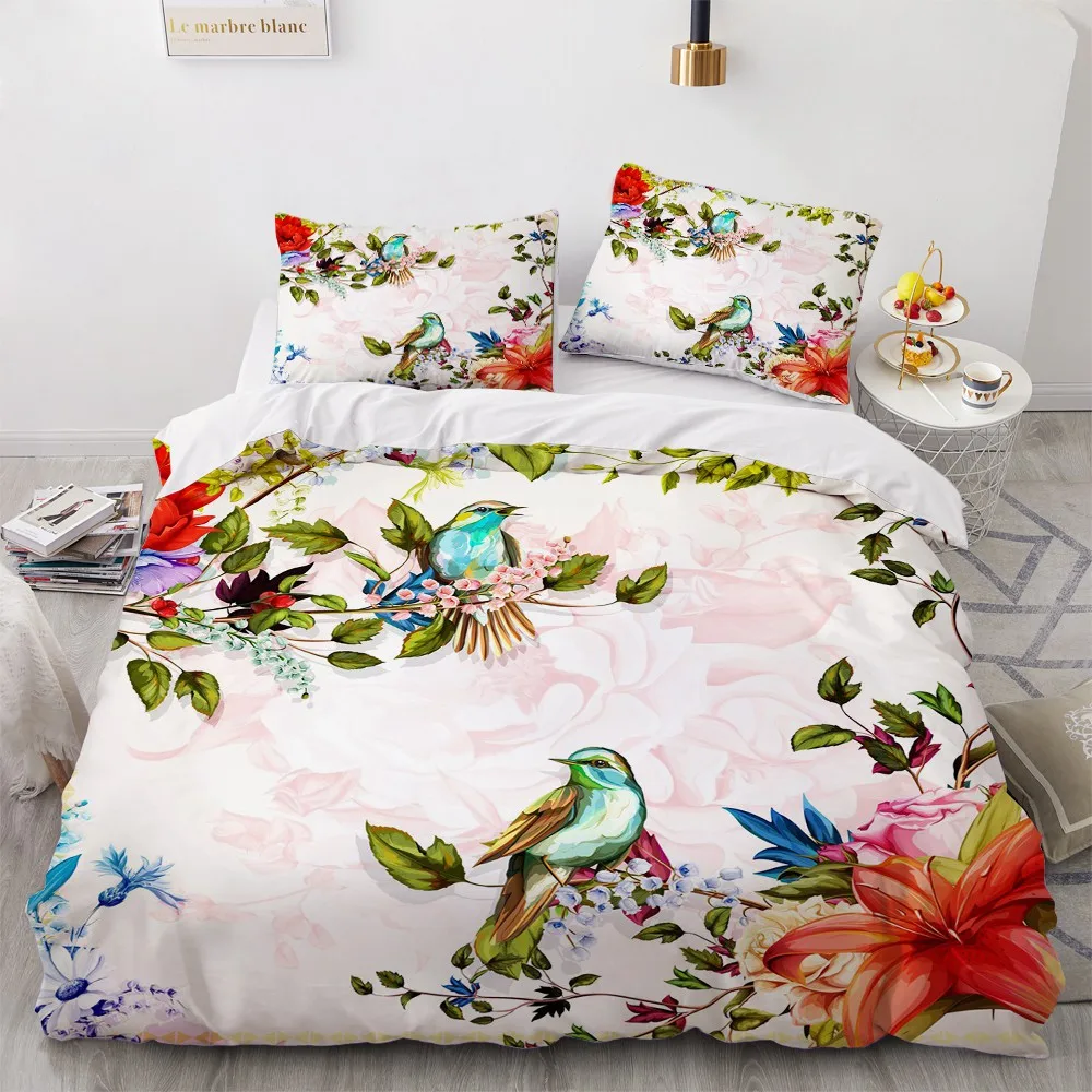 3D Bed Linens Duvet Cover Sets Quilt Covers Pillow Shams Bedclothes Bedding Sets Twin Double Single European Spring Home Textile
3D Bed Linens Duvet Cover Sets Quilt Covers Pillow Shams Bedclothes Bedding Sets Twin Double Single European Spring Home Textile