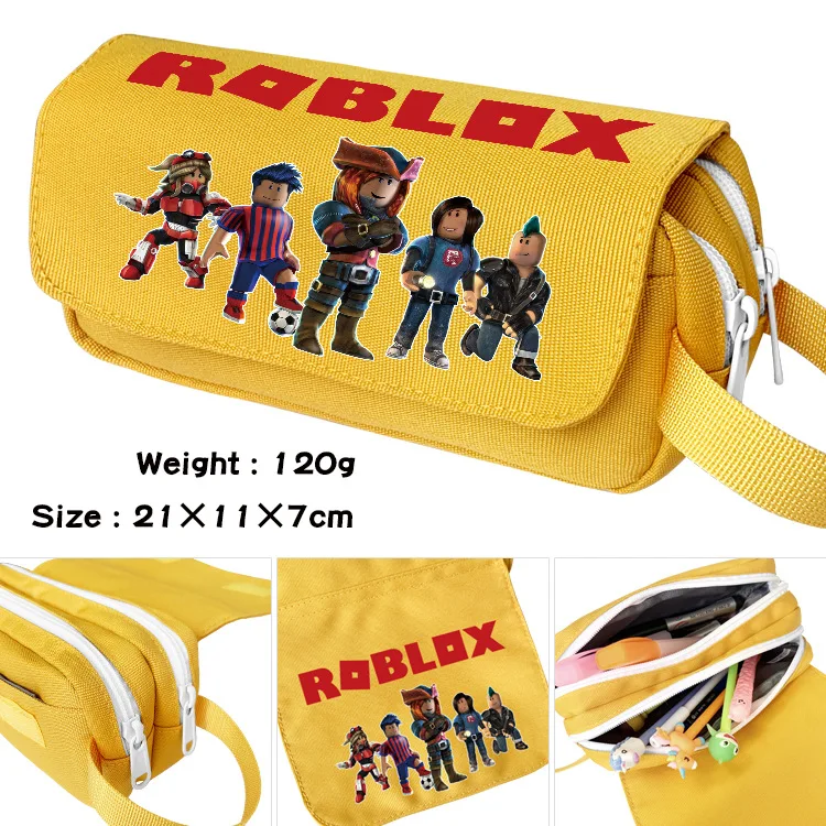Robloxing popular game portable waterproof pencil case virtual world pencil case canvas student large-capacity pencil case
Robloxing popular game portable waterproof pencil case virtual world pencil case canvas student large-capacity pencil case