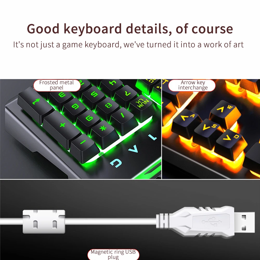 KISSCASE V2 104 key mechanical keyboard feel game keyboard desktop computer notebook wired luminous gaming peripheral
KISSCASE V2 104 key mechanical keyboard feel game keyboard desktop computer notebook wired luminous gaming peripheral