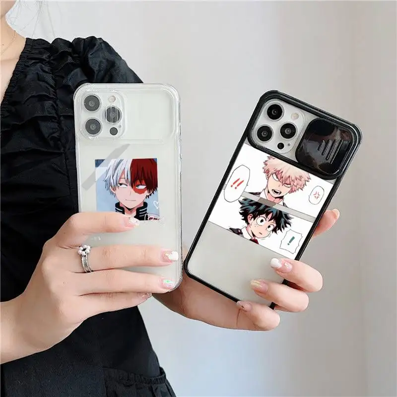 Anime My Hero Academia deku bakugou Boku Phone Case For iPhone 7 8 11 12 X XS XR MINI Pro Max Plus Slide Camera Lens Protection
Anime My Hero Academia deku bakugou Boku Phone Case For iPhone 7 8 11 12 X XS XR MINI Pro Max Plus Slide Camera Lens Protection