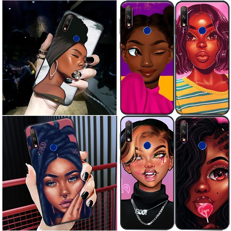 Fashion Women Phone Case For Huawei Honor V20 9 9X V10 10X 10 Lite 30 20 V9 20i Pro Black Girls Coque Funda Cases Carcasa
Fashion Women Phone Case For Huawei Honor V20 9 9X V10 10X 10 Lite 30 20 V9 20i Pro Black Girls Coque Funda Cases Carcasa