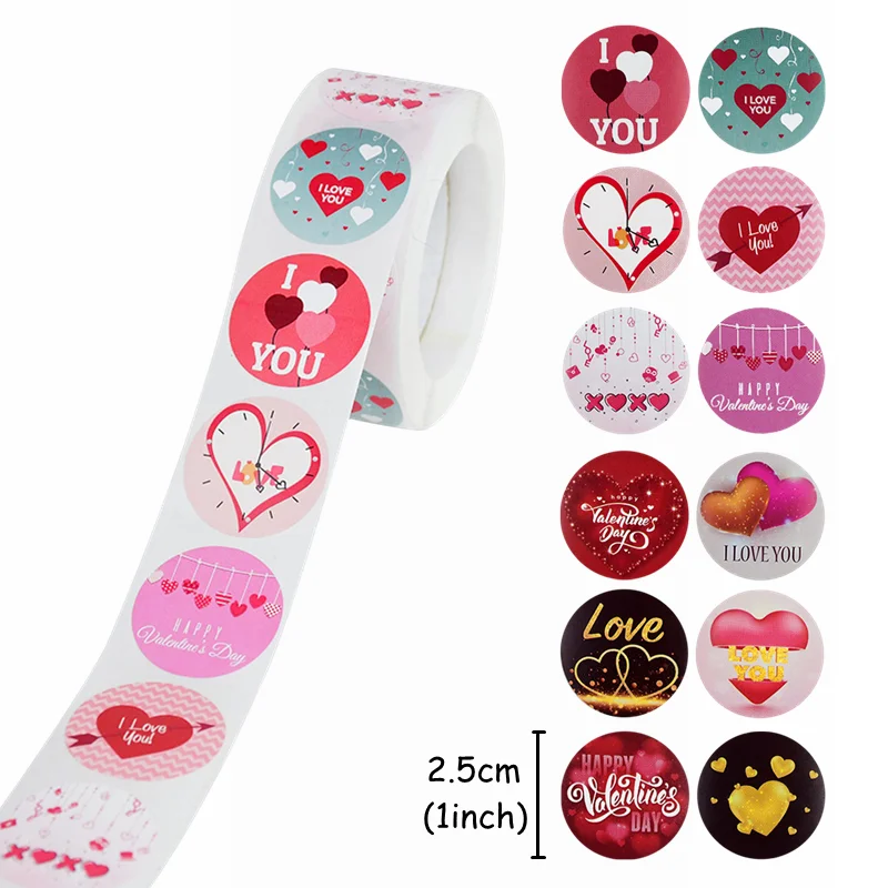 500pcs/roll Valentine's Day Sticker I LOVE YOU Heart Sealing Label Wedding Birthday Party Favor Gift Packaging Tag Sticker Decor
500pcs/roll Valentine's Day Sticker I LOVE YOU Heart Sealing Label Wedding Birthday Party Favor Gift Packaging Tag Sticker Decor