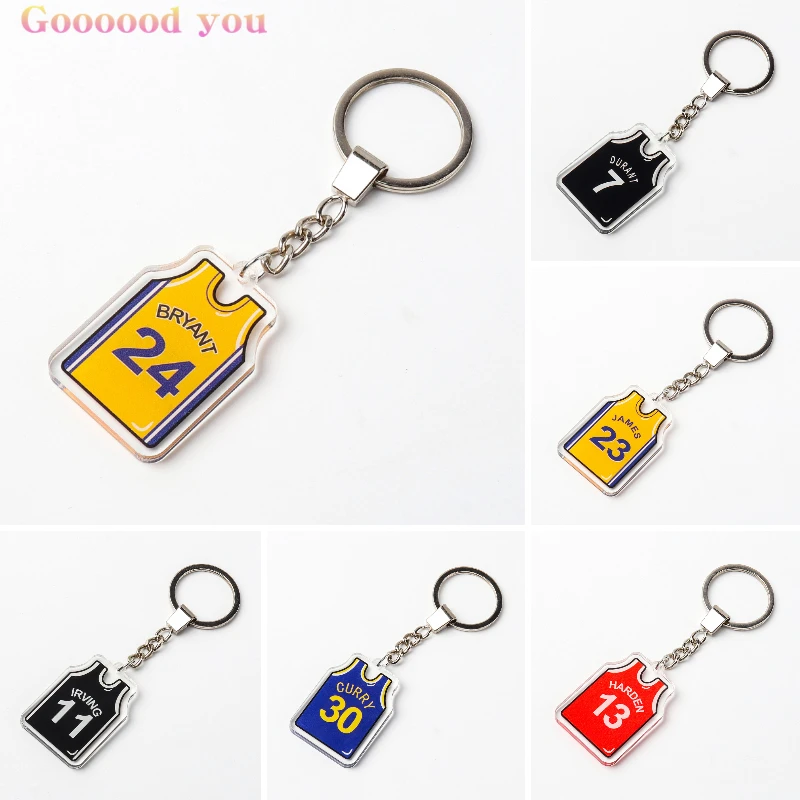 Hotsale Basketball Star Jersey Keychain James Curry Leonard Thomapson Owen Bryant Charms Keychain Bag Pendant For Fans Wholesale
Hotsale Basketball Star Jersey Keychain James Curry Leonard Thomapson Owen Bryant Charms Keychain Bag Pendant For Fans Wholesale