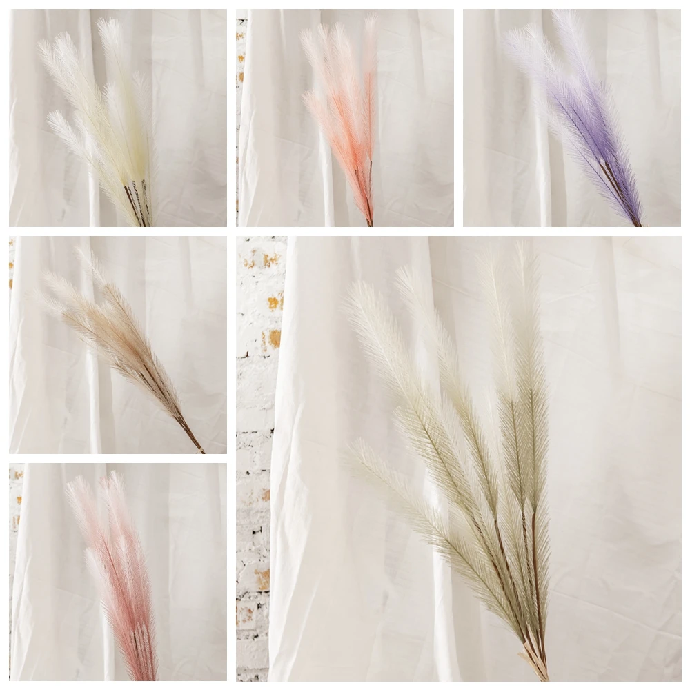 Natural Feather Pampas Grass Phragmites Artificial Plants Wedding Flower Store Table Home Decor Fake Flowers Cafe Shooting Prop
Natural Feather Pampas Grass Phragmites Artificial Plants Wedding Flower Store Table Home Decor Fake Flowers Cafe Shooting Prop