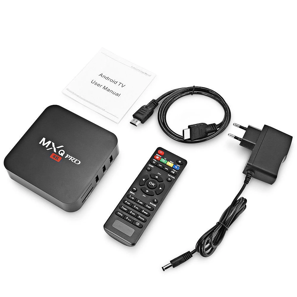 MXQ PRO RK3228A TV Box Android 7.1 2GB 16GB 4K 2.4GHz WiFi Google Play Youtube Media Player 1GB 8GB Smart Set Top Box
MXQ PRO RK3228A TV Box Android 7.1 2GB 16GB 4K 2.4GHz WiFi Google Play Youtube Media Player 1GB 8GB Smart Set Top Box
