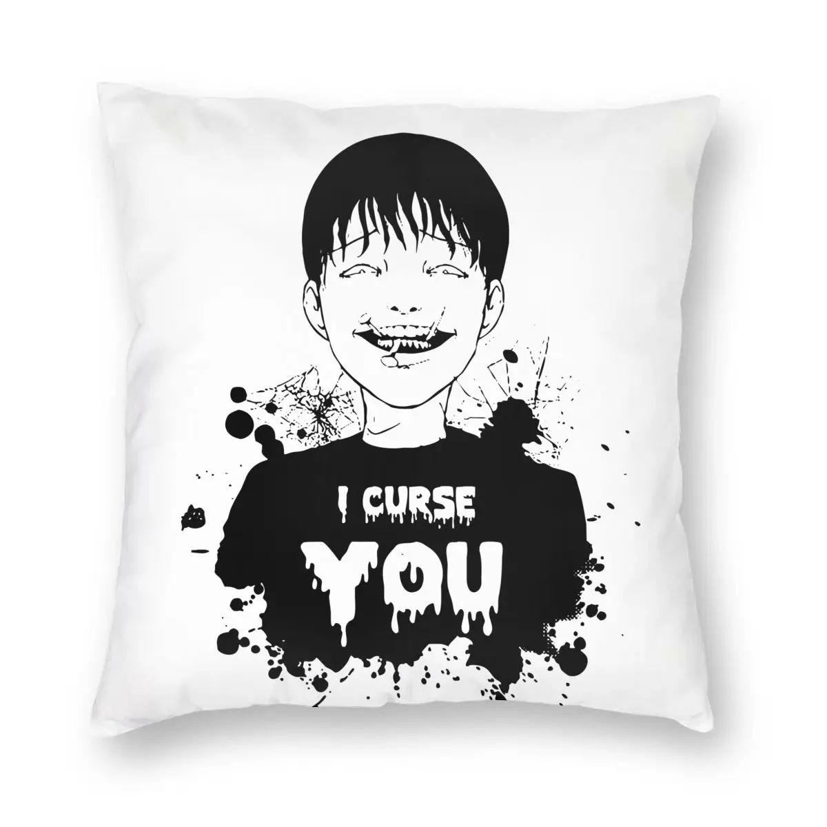 Curse Junji Ito Pillowcase Home Decor Japanese Horror Cushions Throw Pillow for Sofa Polyester Double-sided Printing Novelty
Curse Junji Ito Pillowcase Home Decor Japanese Horror Cushions Throw Pillow for Sofa Polyester Double-sided Printing Novelty