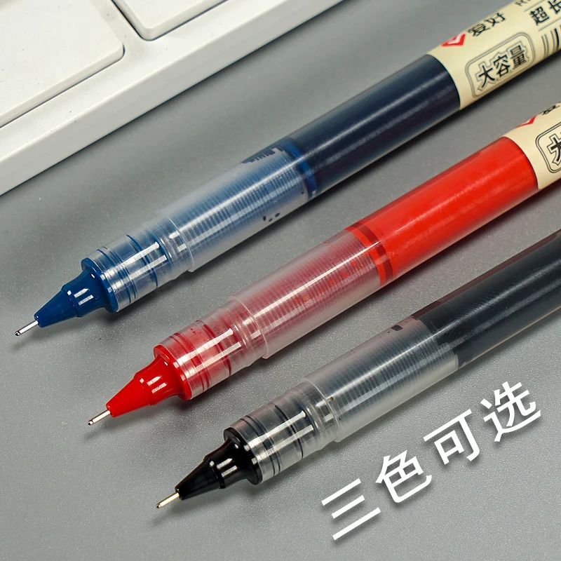 12 Pcs Straight Liquid Rollerball 0.5 Black Quick-drying Gel Pen Student's Full Needle Tube Carbon Sign Pen
12 Pcs Straight Liquid Rollerball 0.5 Black Quick-drying Gel Pen Student's Full Needle Tube Carbon Sign Pen
